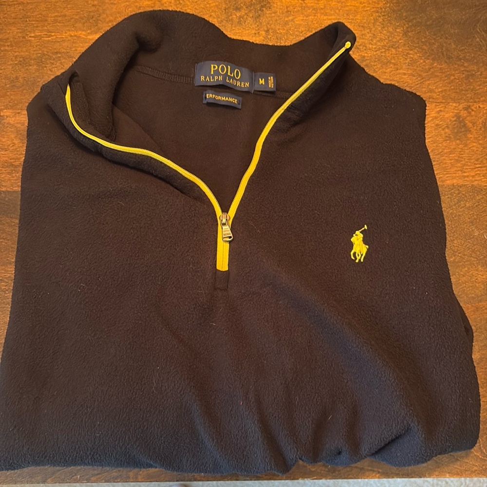 Ralph Lauren POLO Performance fleece quarter zip. Like new